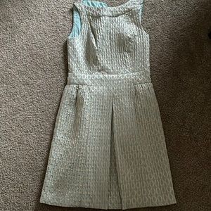 Blue with gold design Ralph Lauren dress